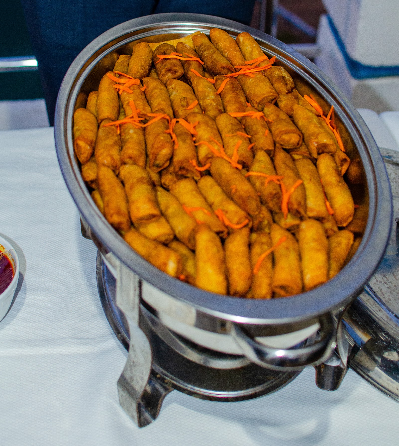 Roll-Top Stainless Steel Chafing Dishes