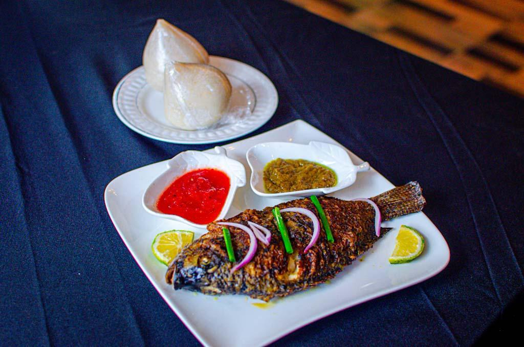 Banku & Tilapia